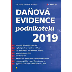 Daňová evidence podnikatelů 2019 - Dušek Jiří, Sedláček Jaroslav,