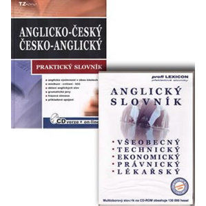 Anglicko-český, česko-anglický slovník + CD - Heger Josef