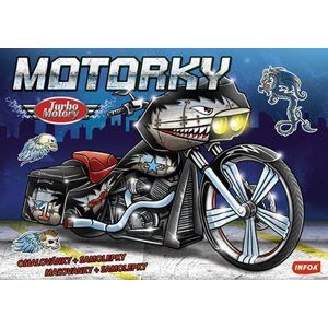 Motorky - Turbo Motory + samolepky - neuveden