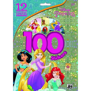 Princezny - 100 samolepek - neuveden