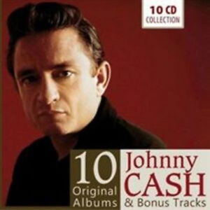 Johny Cash - 10 Original Albums &amp; bonus tracks - 10 CD - Cash Johnny