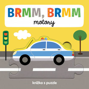 BRMM, BRMM motory - Knížka s puzzle - Tinarelli Beatrice