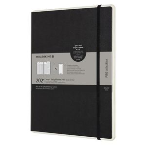 Moleskine Smart plánovací zápisník 2021 paper tablet PRO černý XL - neuveden