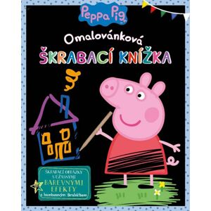 Peppa Pig - Omalovánková škrábací knížka - neuveden