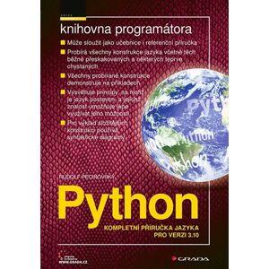 Python - Kompletní příručka jazyka pro verzi 3.10 - Pecinovský Rudolf
