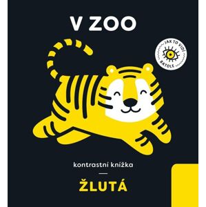 V ZOO - kontrastní knížka žlutá - Paszkiewicz Anna