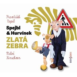 Spejbl & Hurvínek Zlatá zebra - CD - Nepil František
