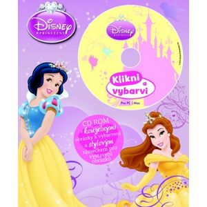 Disney Princezny Omalovánka s CD