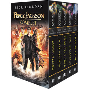 PERCY JACKSON - 1.-5.díl - box - Rick Riordan