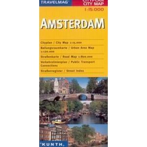 Amsterdam - plán Kunth - 1:15 000 /Nizozemsko/