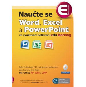 Naučte se Word, Excel a PowerPoint - CD - Novák Jan
