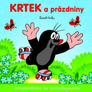 Krtek a prázdniny - Omalovánka čtverec - Miler Zdeněk