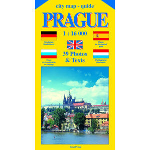 City map - guide PRAGUE 1:16 000 (angličtina, němčina, ruština, španělština, holandština) - Beneš Jiří
