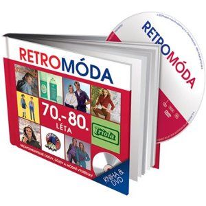 Retro Móda 70.-80. léta - DVD + kniha - neuveden