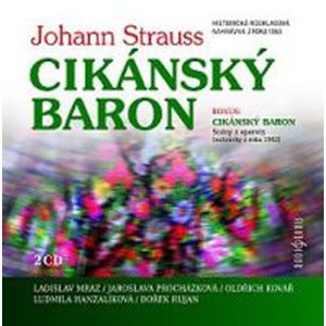 Cikánský baron - 2CD - Strauss Johann ml.